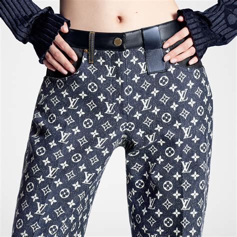 louis vuitton monogram jeans bootcut.